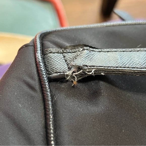 Kate Spade Wilson Road Small Bradley Backpack Black Nylon - Picture 8 of 9